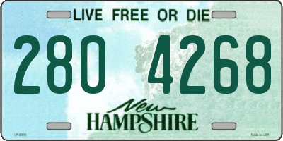 NH license plate 2804268