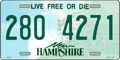 NH license plate 2804271