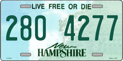 NH license plate 2804277