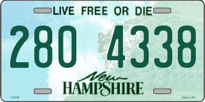 NH license plate 2804338