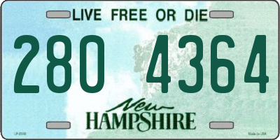 NH license plate 2804364