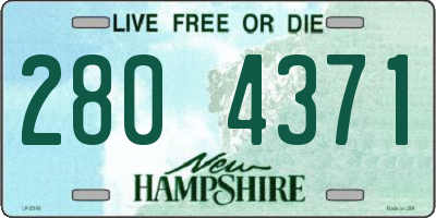 NH license plate 2804371