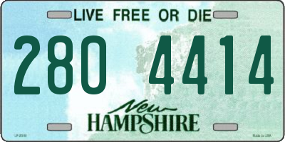 NH license plate 2804414