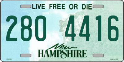 NH license plate 2804416