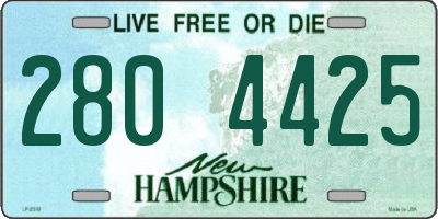 NH license plate 2804425
