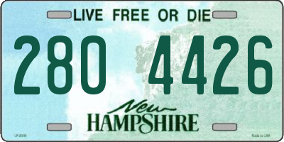 NH license plate 2804426