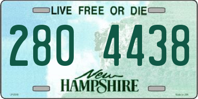 NH license plate 2804438