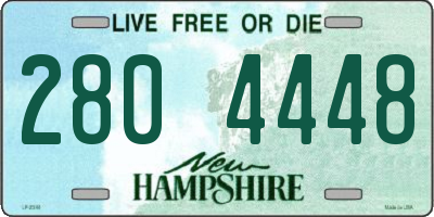 NH license plate 2804448