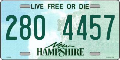 NH license plate 2804457