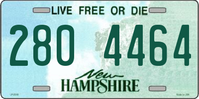NH license plate 2804464
