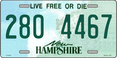 NH license plate 2804467