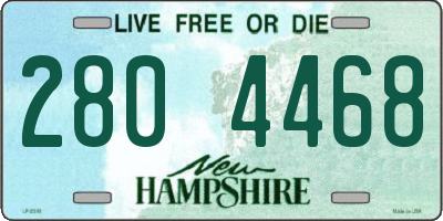 NH license plate 2804468