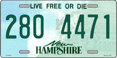 NH license plate 2804471