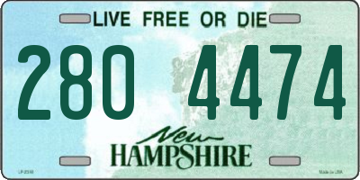 NH license plate 2804474