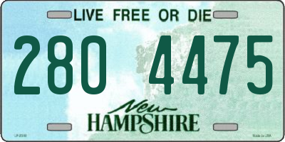 NH license plate 2804475