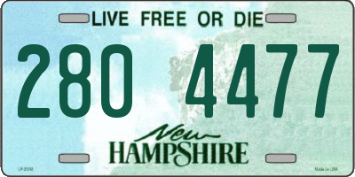 NH license plate 2804477