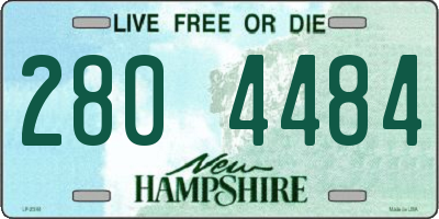 NH license plate 2804484
