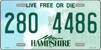 NH license plate 2804486