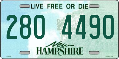 NH license plate 2804490