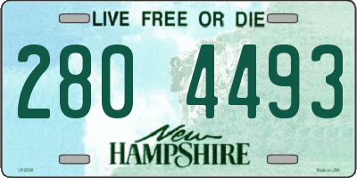 NH license plate 2804493