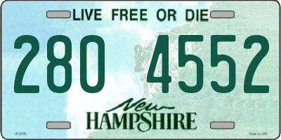 NH license plate 2804552