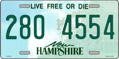 NH license plate 2804554