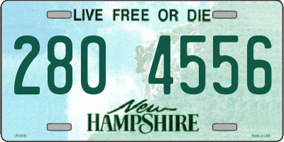NH license plate 2804556