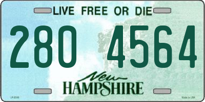 NH license plate 2804564