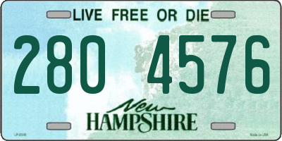 NH license plate 2804576