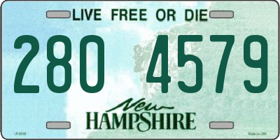 NH license plate 2804579