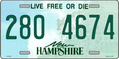 NH license plate 2804674