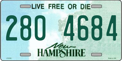 NH license plate 2804684