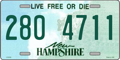 NH license plate 2804711