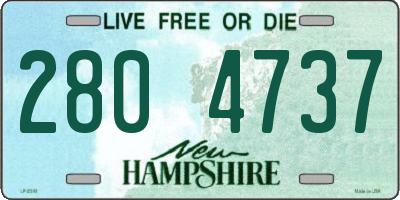 NH license plate 2804737
