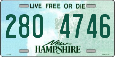 NH license plate 2804746