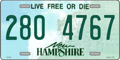 NH license plate 2804767