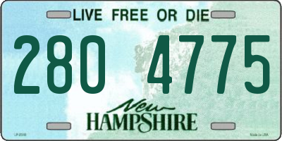 NH license plate 2804775