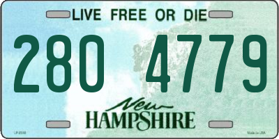 NH license plate 2804779