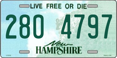 NH license plate 2804797