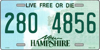 NH license plate 2804856