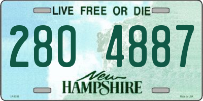 NH license plate 2804887