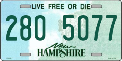 NH license plate 2805077