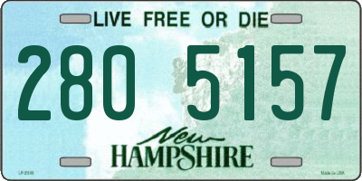 NH license plate 2805157