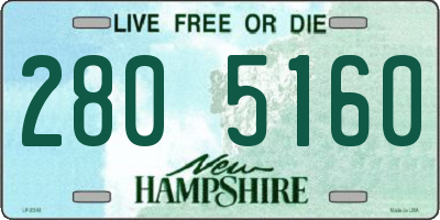NH license plate 2805160