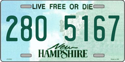 NH license plate 2805167