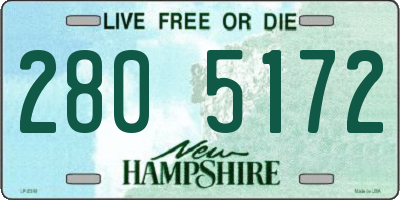 NH license plate 2805172