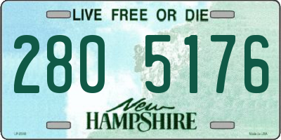 NH license plate 2805176