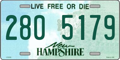 NH license plate 2805179