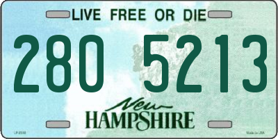 NH license plate 2805213
