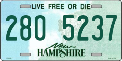 NH license plate 2805237